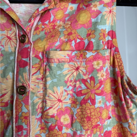 Natural Life Lauren Sleeveless Maxi Dress - Pink Red Floral - Picture 6 of 7